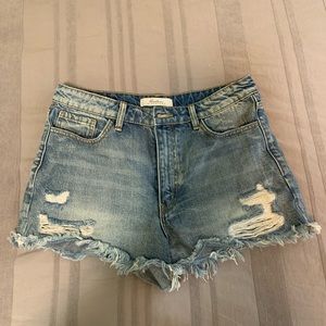KanCan Denim High Waisted Shorts